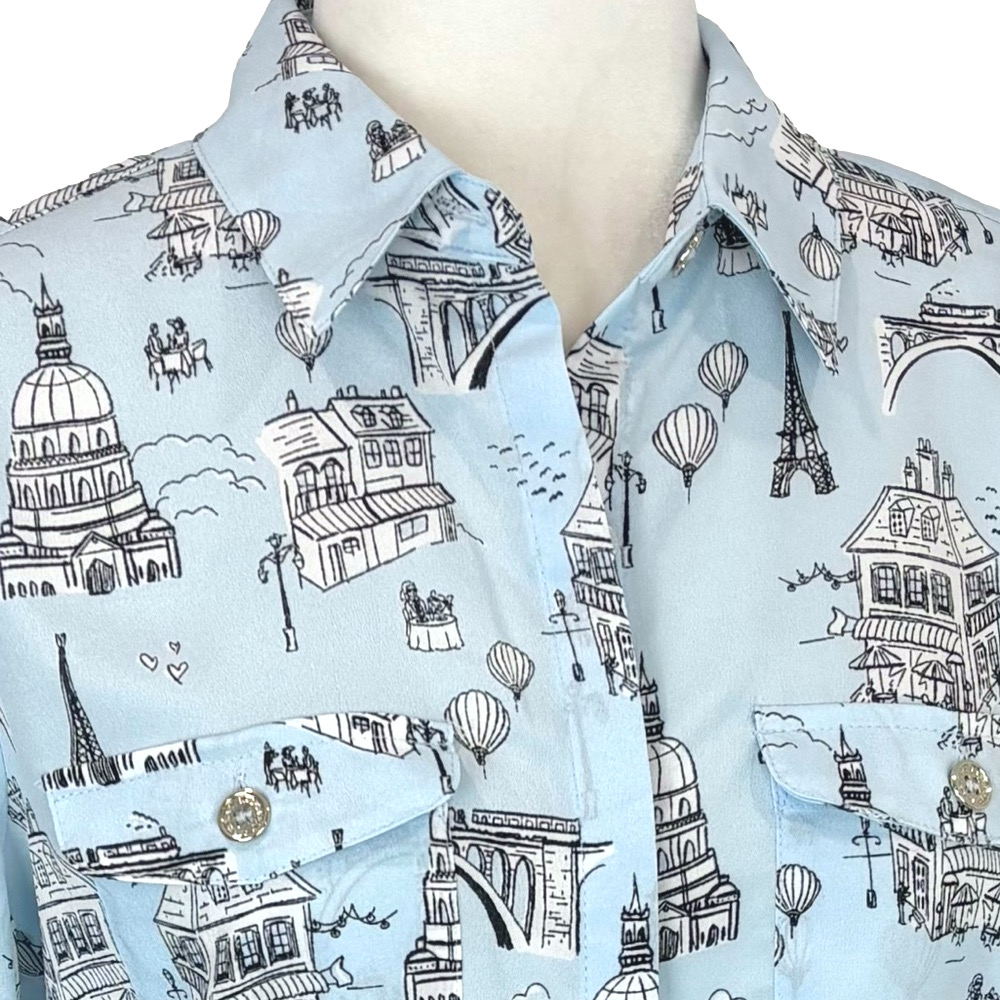 Karl Lagerfeld Paris themed shirt, NWOT